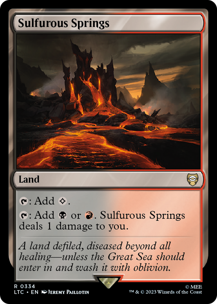 Sulfurous Springs [The Lord of the Rings: Tales of Middle-Earth Commander] | GnG Games