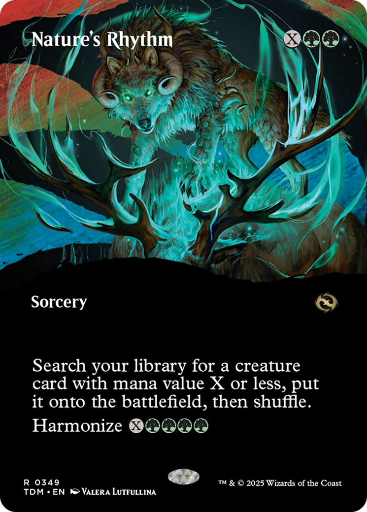 Nature's Rhythm (Borderless) [Tarkir: Dragonstorm] | GnG Games