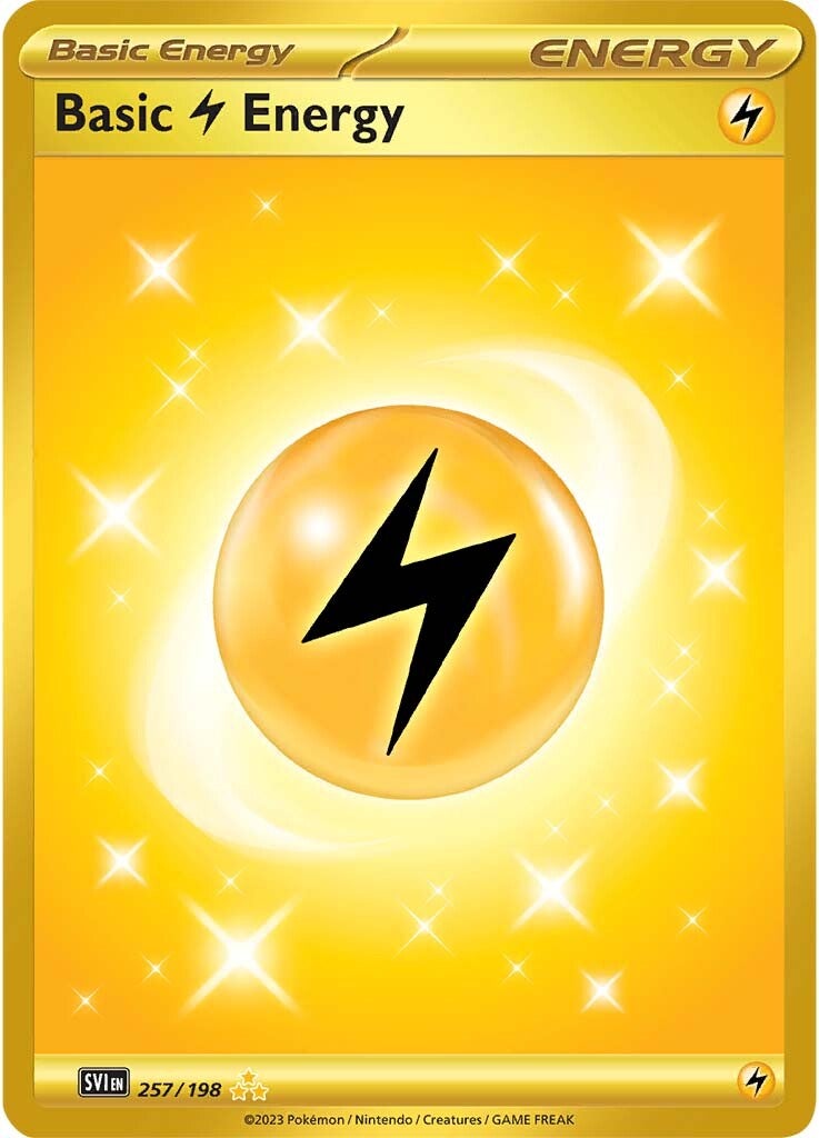 Lightning Energy (257/198) [Scarlet & Violet: Base Set] | GnG Games