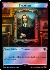 Fish // Treasure (0060) Double-Sided Token (Surge Foil) [Doctor Who Tokens] | GnG Games