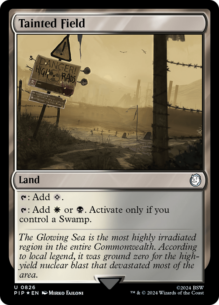 Tainted Field (Surge Foil) [Fallout] | GnG Games