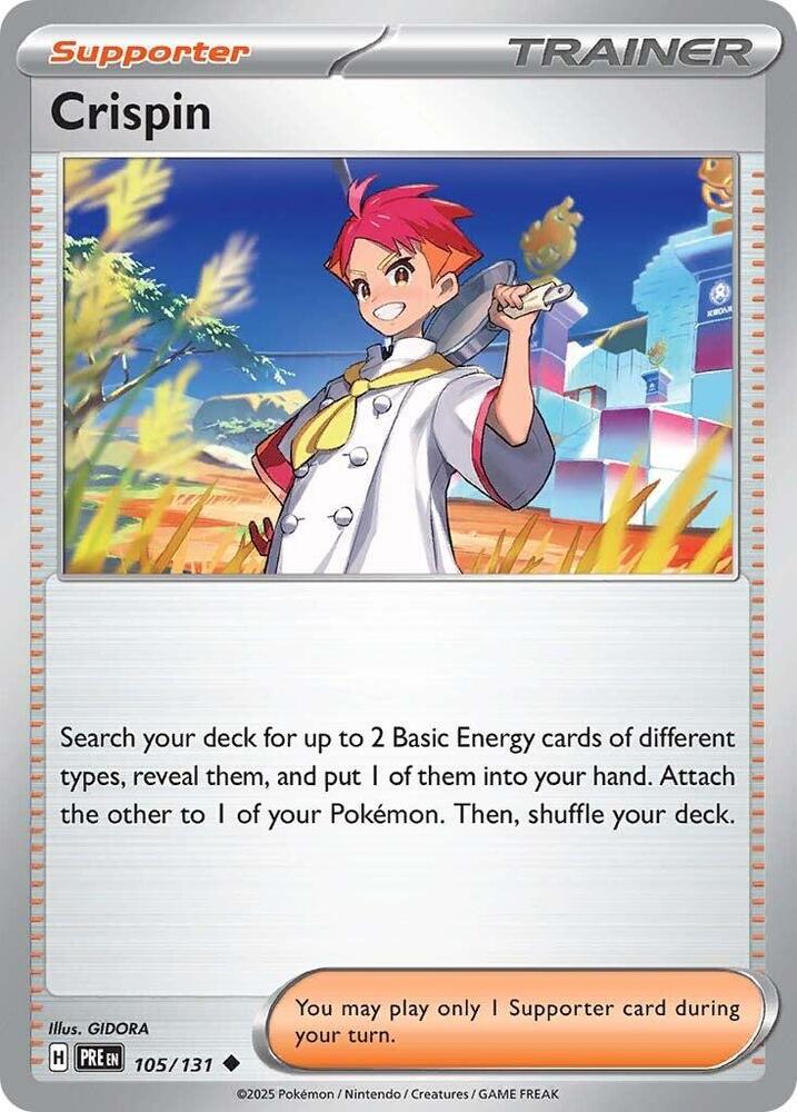 Crispin (105/131) [Scarlet & Violet: Prismatic Evolutions] | GnG Games