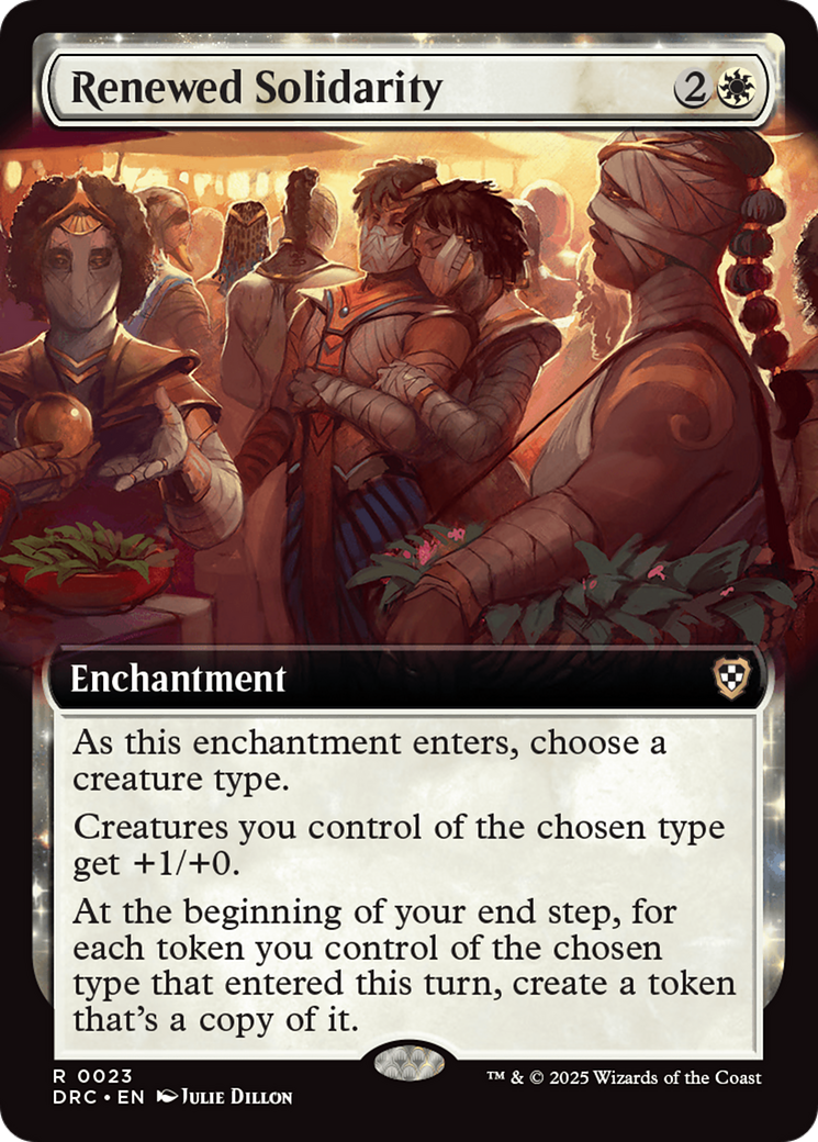 Renewed Solidarity (Extended Art) [Aetherdrift Commander] | GnG Games