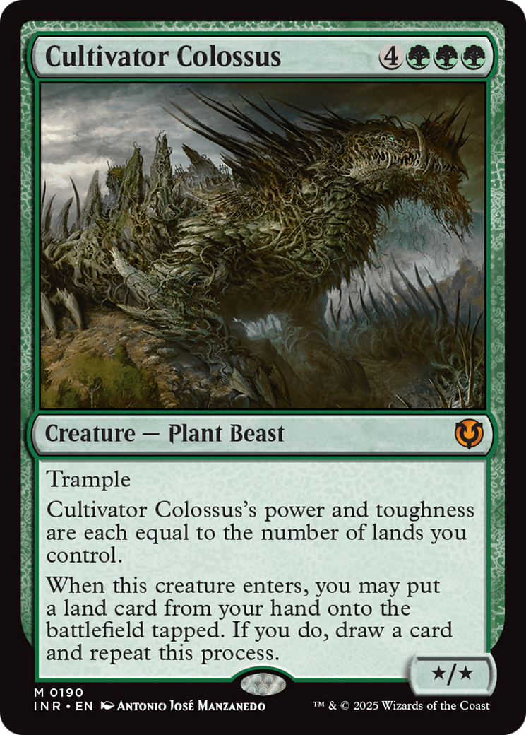 Cultivator Colossus [Innistrad Remastered] | GnG Games