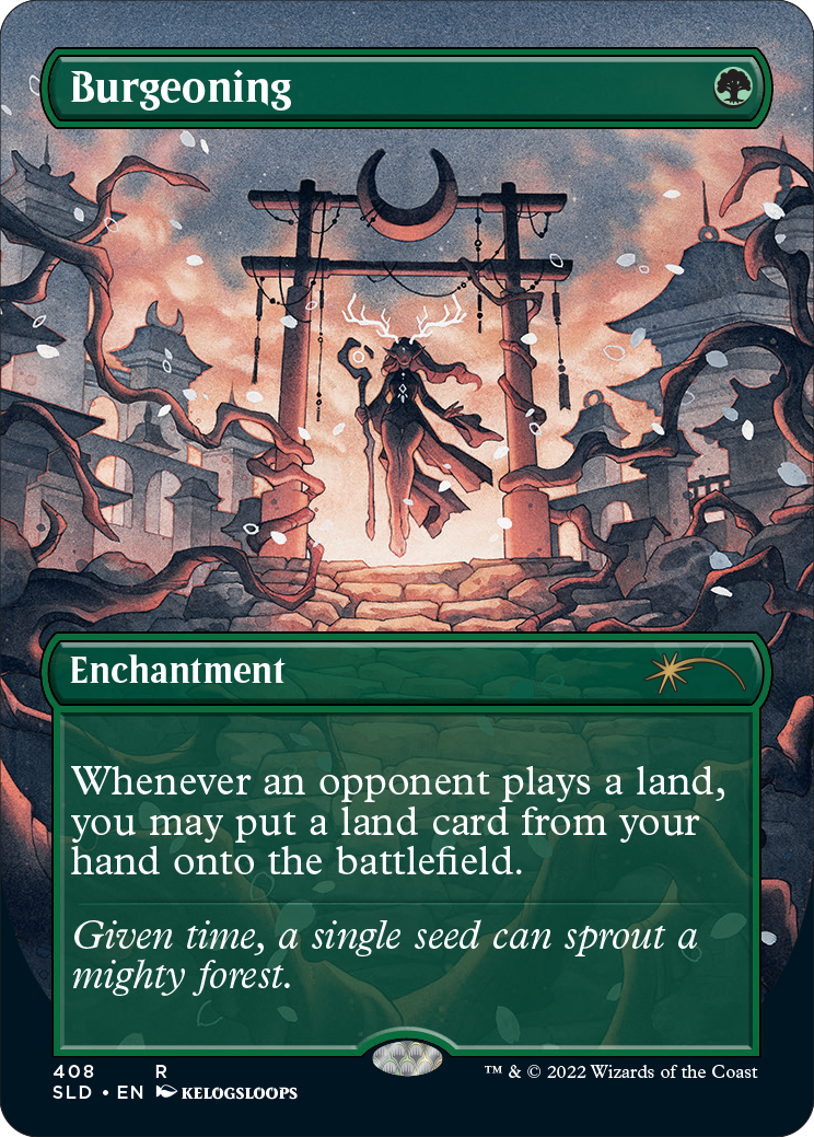 Burgeoning (Borderless) [Secret Lair Drop Series] | GnG Games