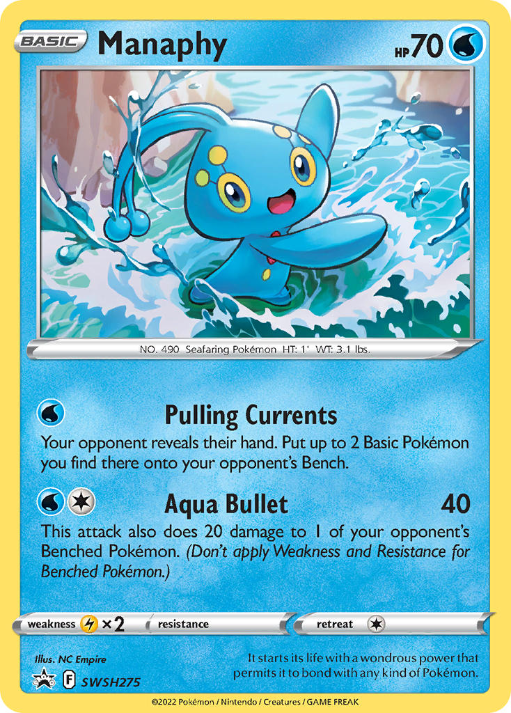 Manaphy (SWSH275) [Sword & Shield: Black Star Promos] | GnG Games