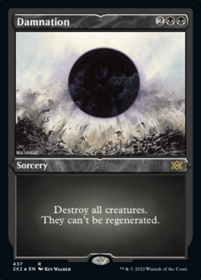 Damnation (Foil Etched) [Double Masters 2022] | GnG Games