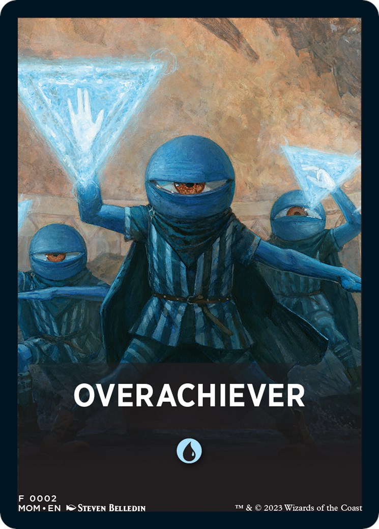 Overachiever Theme Card [March of the Machine Tokens] | GnG Games