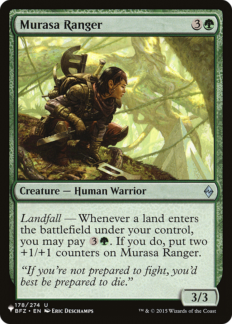 Murasa Ranger [The List] | GnG Games