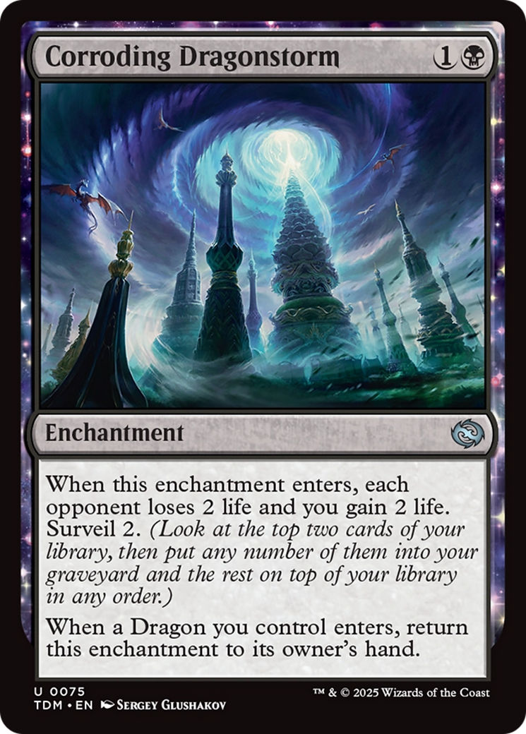 Corroding Dragonstorm [Tarkir: Dragonstorm] | GnG Games