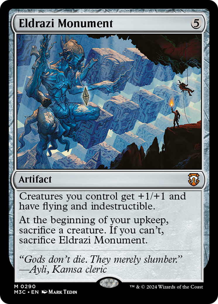 Eldrazi Monument (Ripple Foil) [Modern Horizons 3 Commander] | GnG Games