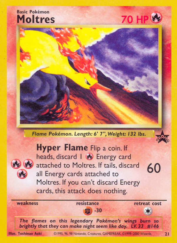 Moltres (21) [Wizards of the Coast: Black Star Promos] | GnG Games