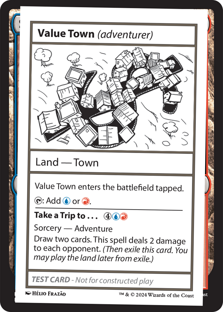 Value Town (adventurer) [Mystery Booster 2 Playtest Cards] | GnG Games