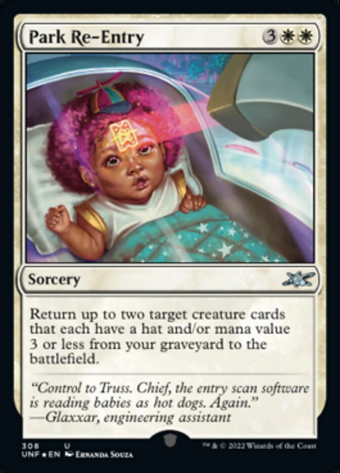 Park Re-Entry (Galaxy Foil) [Unfinity] | GnG Games