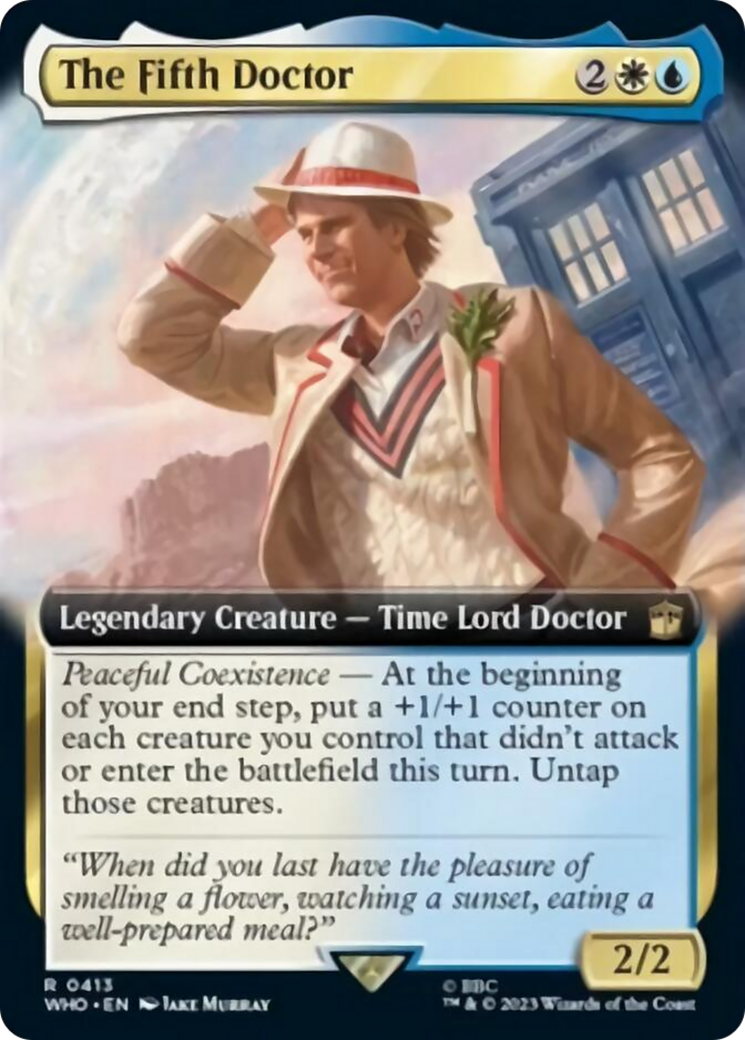 The Fifth Doctor (Extended Art) [Doctor Who] | GnG Games