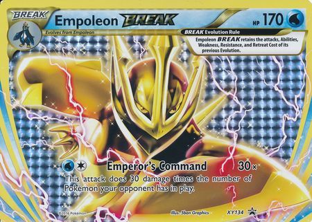 Empoleon BREAK (XY134) (Jumbo Card) [XY: Black Star Promos] | GnG Games