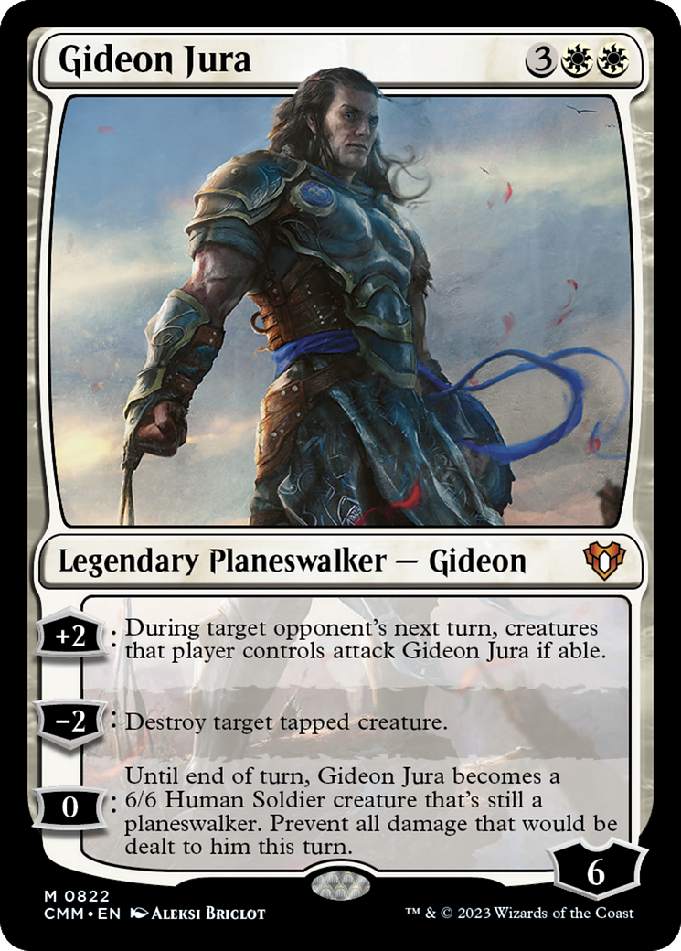 Gideon Jura [Commander Masters] | GnG Games