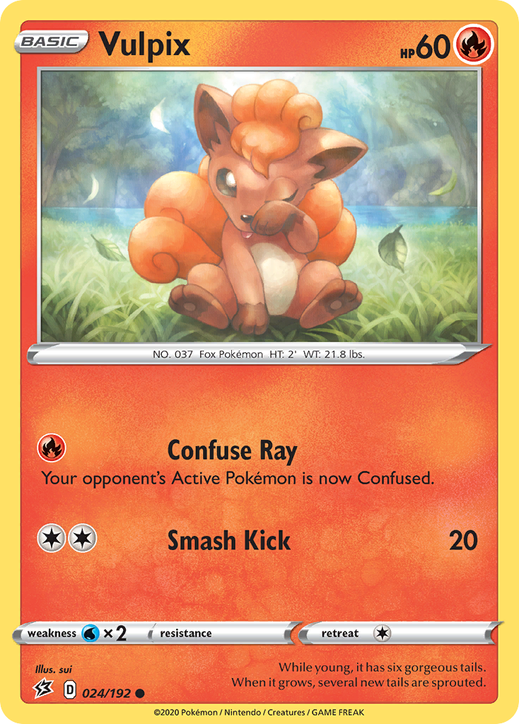 Vulpix (024/192) [Sword & Shield: Rebel Clash] | GnG Games