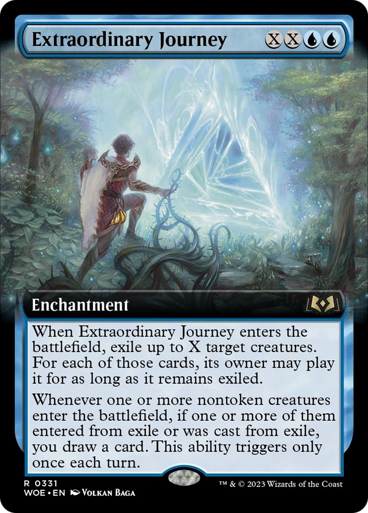 Extraordinary Journey (Extended Art) [Wilds of Eldraine] | GnG Games