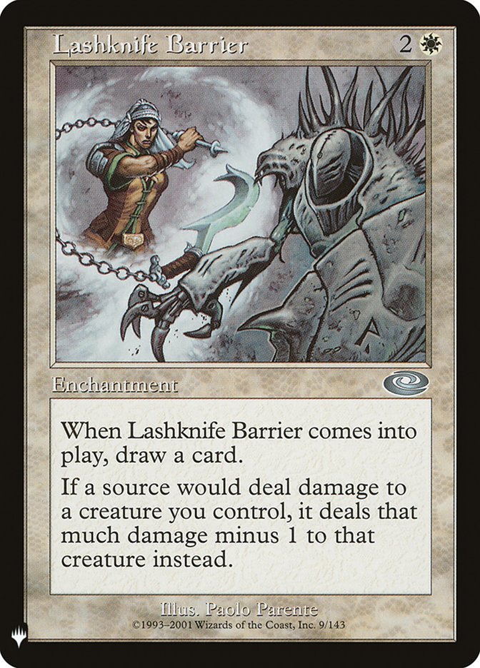 Lashknife Barrier [Mystery Booster] | GnG Games