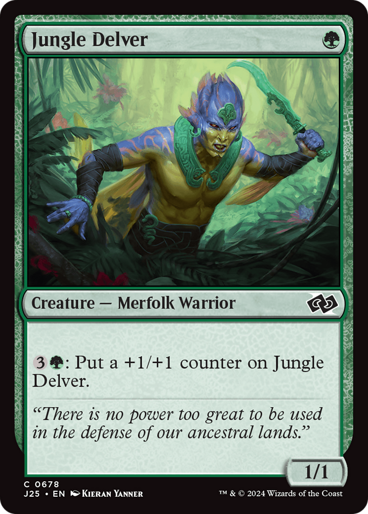 Jungle Delver [Foundations Jumpstart] | GnG Games