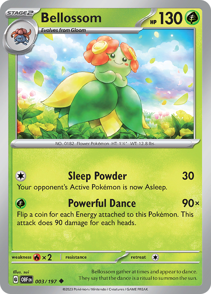 Bellossom (003/197) [Scarlet & Violet: Obsidian Flames] | GnG Games