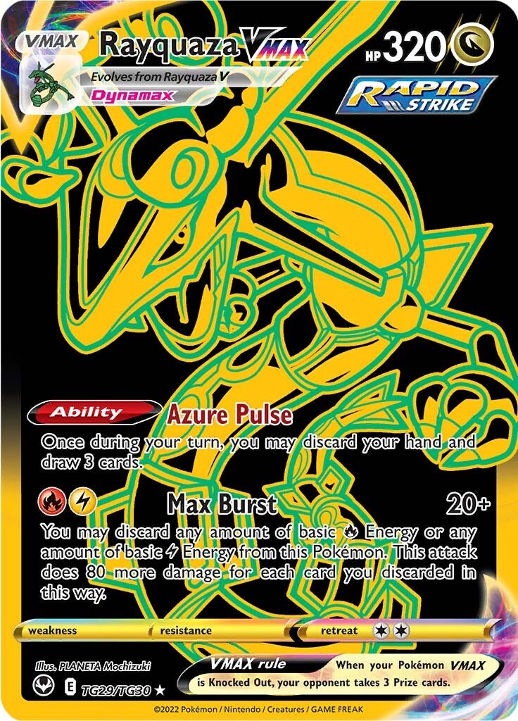 Rayquaza VMAX (TG29/TG30) [Sword & Shield: Silver Tempest] | GnG Games