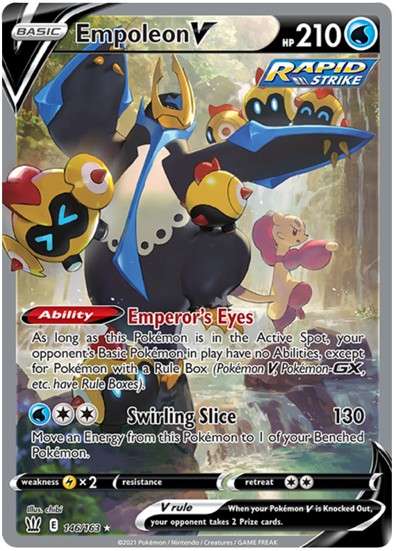 Empoleon V (146/163) [Sword & Shield: Battle Styles] | GnG Games