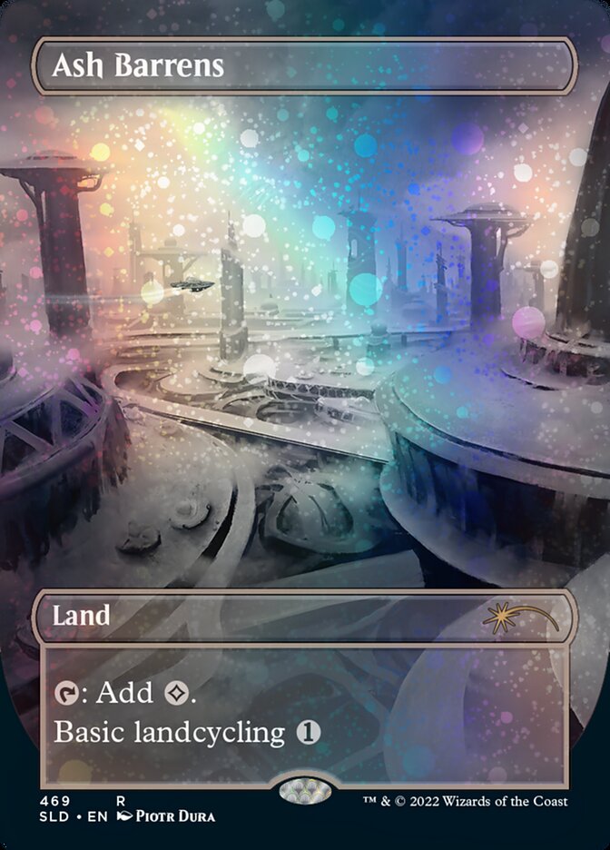 Ash Barrens (Galaxy Foil) [Secret Lair Drop Series] | GnG Games