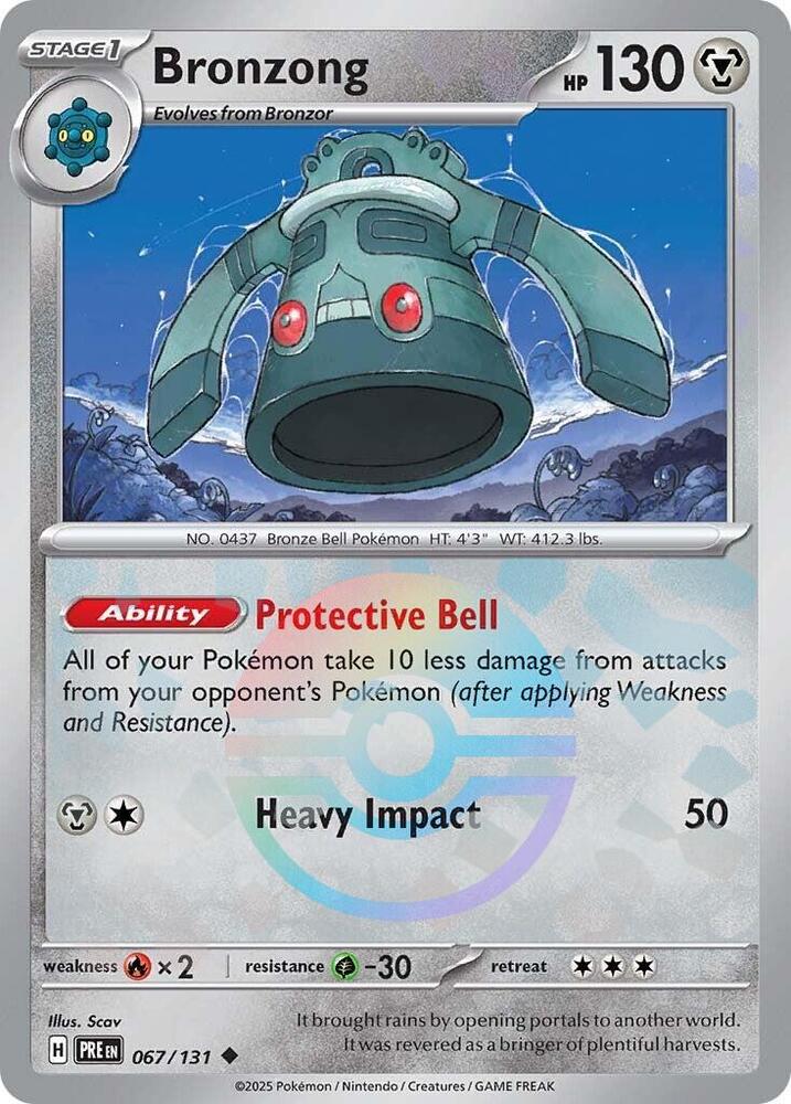 Bronzong (067/131) (Poke Ball Pattern) [Scarlet & Violet: Prismatic Evolutions] | GnG Games