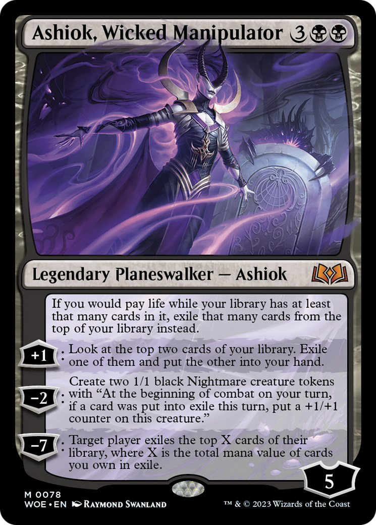 Ashiok, Wicked Manipulator [Wilds of Eldraine] | GnG Games