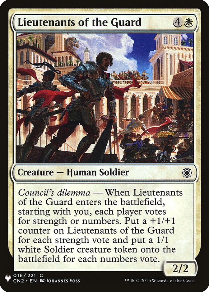 Lieutenants of the Guard [Mystery Booster] | GnG Games