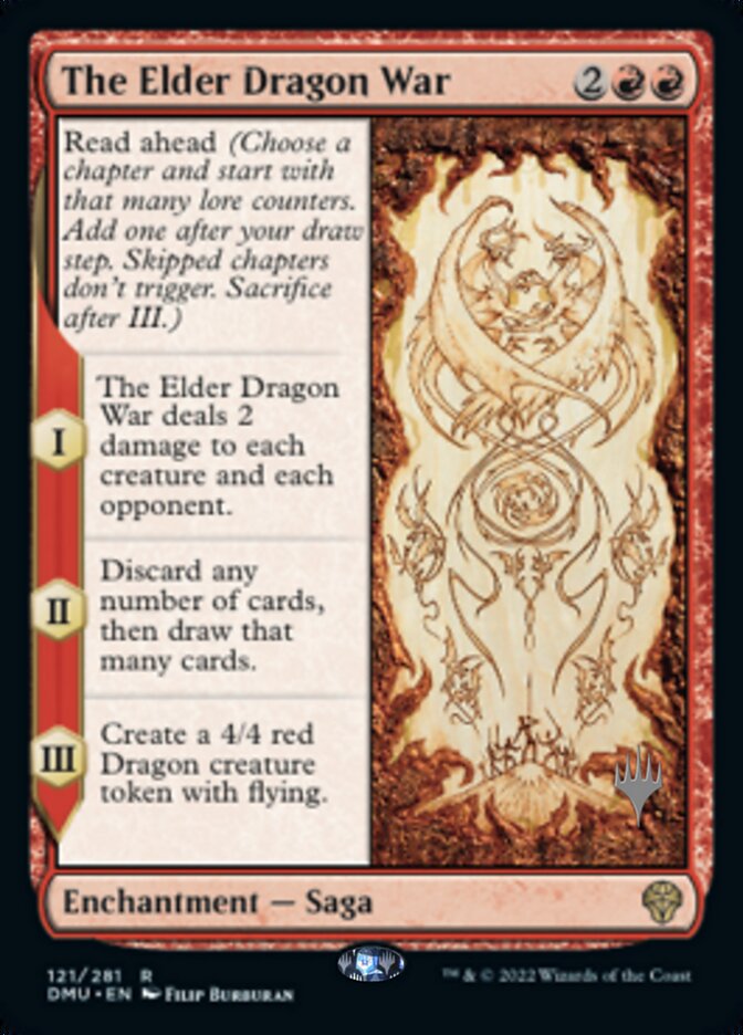 The Elder Dragon War (Promo Pack) [Dominaria United Promos] | GnG Games