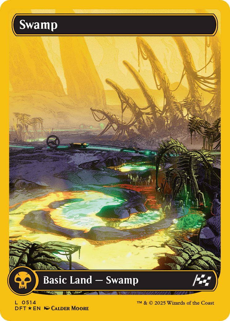 Swamp (0514) (First-Place Foil) [Aetherdrift] | GnG Games