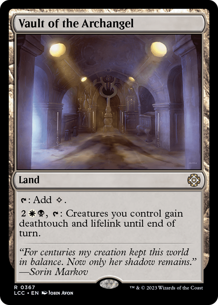 Vault of the Archangel [The Lost Caverns of Ixalan Commander] | GnG Games