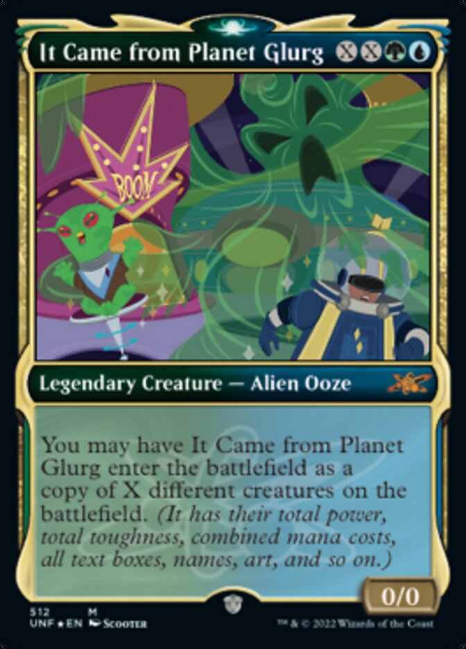 It Came from Planet Glurg (Showcase) (Galaxy Foil) [Unfinity] | GnG Games