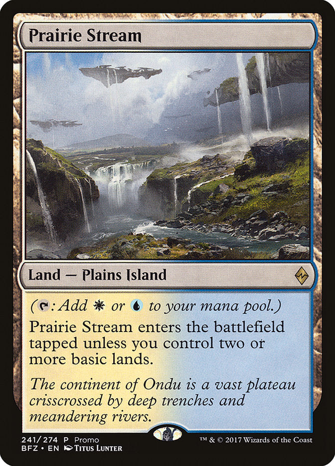 Prairie Stream (Promo) [Standard Showdown Promos] | GnG Games