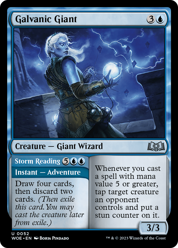 Galvanic Giant // Storm Reading [Wilds of Eldraine] | GnG Games