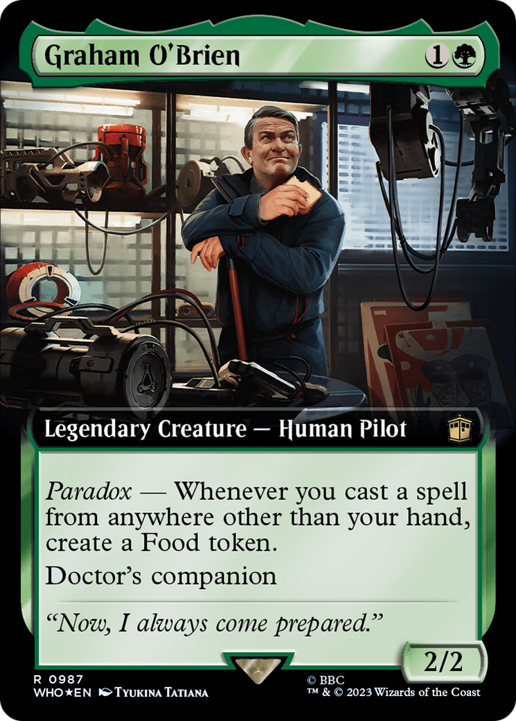 Graham O'Brien (Extended Art) (Surge Foil) [Doctor Who] | GnG Games