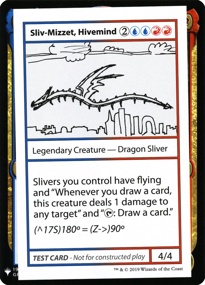 Sliv-Mizzet, Hivemind [Mystery Booster Playtest Cards] | GnG Games