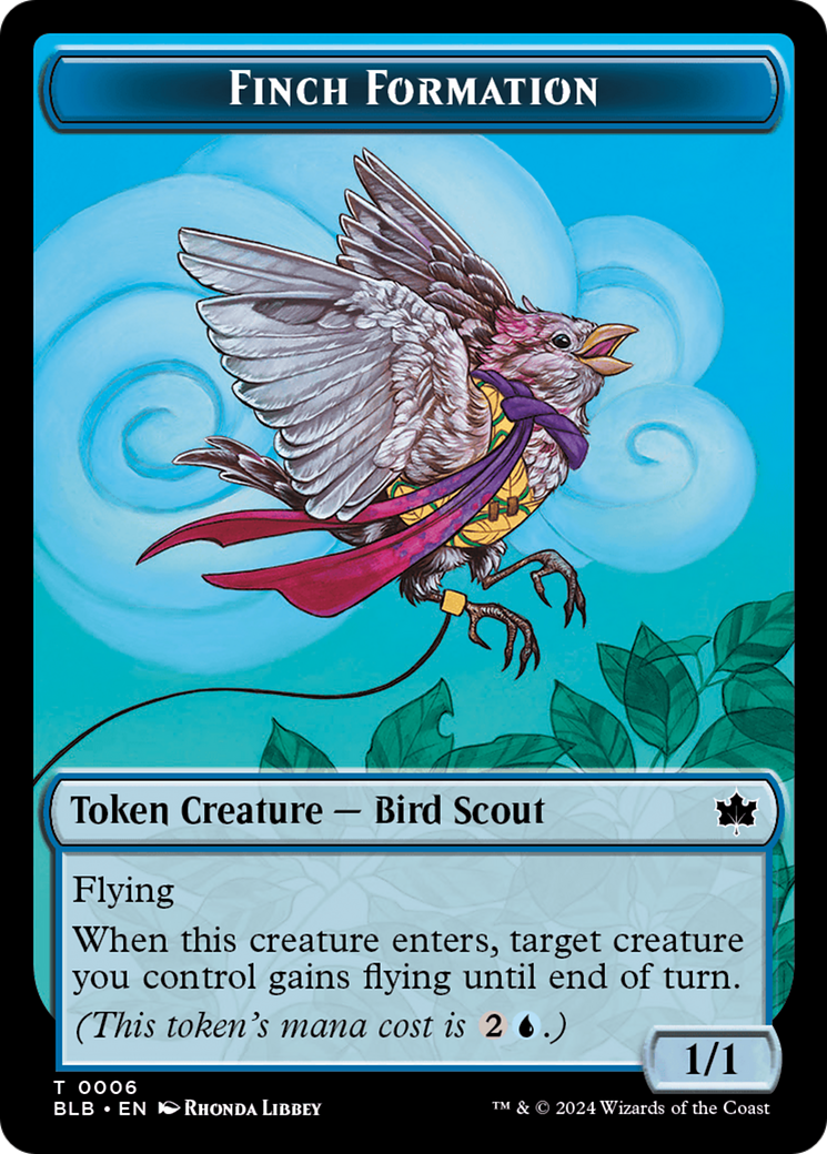 Finch Formation Token [Bloomburrow Tokens] | GnG Games