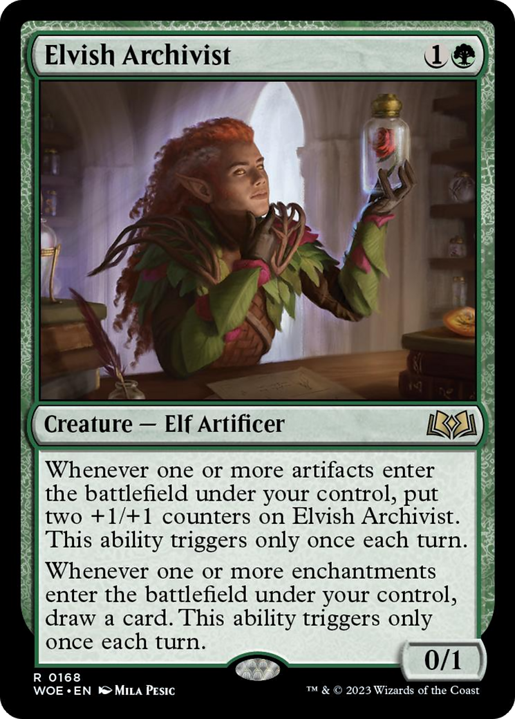 Elvish Archivist [Wilds of Eldraine] | GnG Games