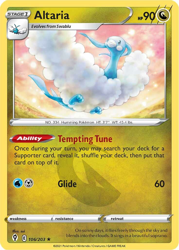 Altaria (106/203) [Sword & Shield: Evolving Skies] | GnG Games