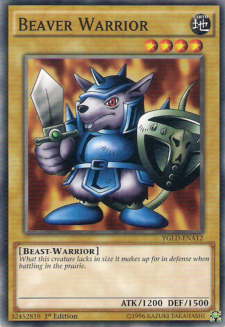 Beaver Warrior [YGLD-ENA12] Common | GnG Games