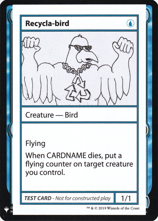 Recycla-bird [Mystery Booster Playtest Cards] | GnG Games