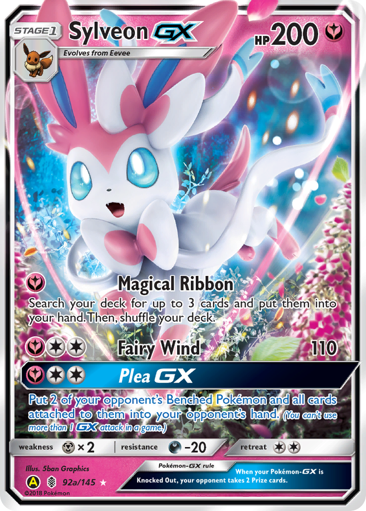 Sylveon GX (92a/145) [Alternate Art Promos] | GnG Games