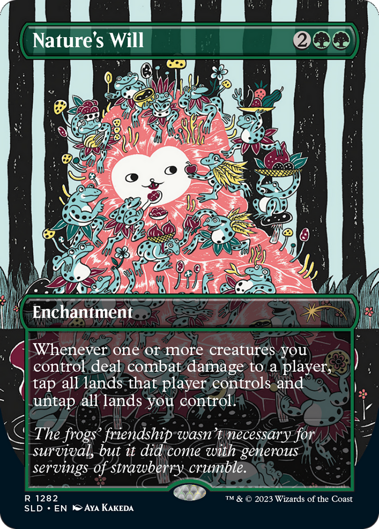 Nature's Will (Borderless) [Secret Lair Drop Series] | GnG Games