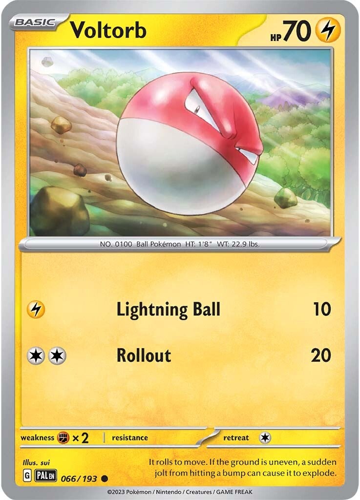 Voltorb (066/193) [Scarlet & Violet: Paldea Evolved] | GnG Games