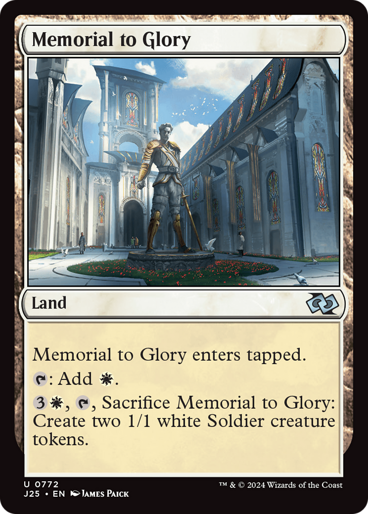 Memorial to Glory [Foundations Jumpstart] | GnG Games