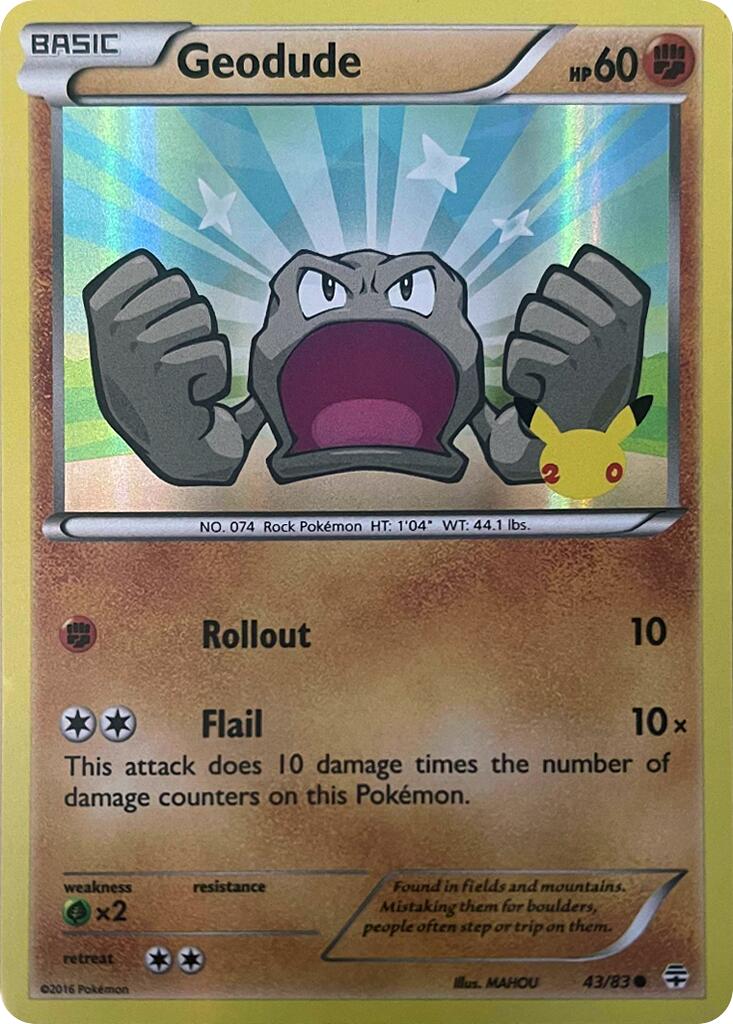 Geodude (043/083) [Celebrations: 25th Anniversary] | GnG Games